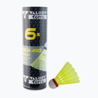 Talbot-Torro Tech 450 bedmintonové rakety, Premium Nylon 6 ks žltá 469083