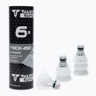 Talbot-Torro Tech 450 bedmintonové rakety, Premium Nylon 6 ks biela 469282