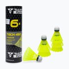 Talbot-Torro Tech 450 bedmintonové rakety, Premium Nylon 6 ks žltá 469283