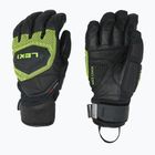 Pánske lyžiarske rukavice LEKI WCR Coach 3D black/ ice lemon
