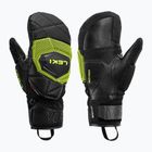 Pánske lyžiarske rukavice LEKI WCR Coach 3D Mitt black/ice lemon