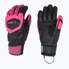 Dámske lyžiarske rukavice LEKI WCR Venom SL 3D black/pink