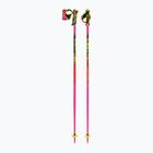 Detské lyžiarske palice LEKI WCR Pro Lite SL TR neon pink/black/neon yellow