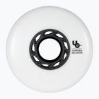 UNDERCOVER WHEELS Tímové kolieska na kolieskové korčule 76 mm/86A 4 ks biele