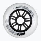 Powerslide Spinner 100 mm/88A kolieska na kolieskové korčule 3 ks biele.