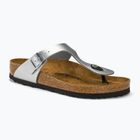 Žabky BIRKENSTOCK Gizeh BF Regular strieborné