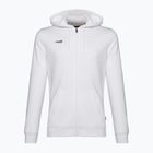 Pánska mikina Capelli Basics Adult Zip Hoodie Football Sweatshirt white