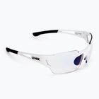 Cyklistické okuliare UVEX Sportstyle 803 Race S V white/litemirror blue 53/2/002/8803