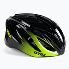 Cyklistická prilba UVEX Boss Race čierna/žltá S4102292015