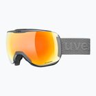 Lyžiarske okuliare UVEX Downhill 2100 CV rhino matt/mirror orange orange