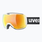 Lyžiarske okuliare UVEX Downhill 2100 CV Race white matt/mirror orange clear