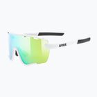 Slnečné okuliare UVEX Sportstyle 236 Set biele matné/zrkadlovo zelené/čierne