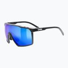 Slnečné okuliare UVEX Mtn Perform S black matt/mirror blue