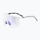 Slnečné okuliare UVEX MTN Perform S White matt/ litemirror blue