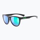 Slnečné okuliare UVEX Esntl Spirit black matt/mirror green