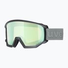 Lyžiarske okuliare UVEX Athletic CV black matt/mirror opal colorvision yellow