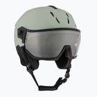 Lyžiarska prilba UVEX Instinct Visor oxid green matt/mirror silver/smoke