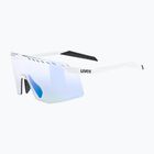 Slnečné okuliare UVEX Pace Stage V white matt/mirror blue
