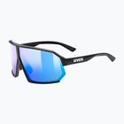 Slnečné okuliare UVEX Sportstyle 237 CV black matt/mirror red