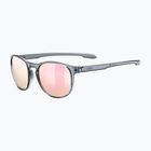 Slnečné okuliare UVEX LGL 53 smoke/mirror pink