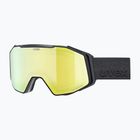 Lyžiarske okuliare UVEX Gravity FM black matt/mirror yellow/orange/clear