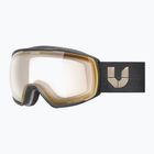 Lyžiarske okuliare UVEX Ultimate Victorious Pro V S0-S4 black matt/vario red mirror