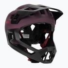 Detská cyklistická prilba UVEX React Fullface Jr cranberry matt