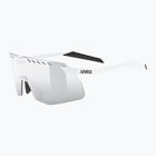 Slnečné okuliare UVEX Pace Stage Small white matt/mirror silver