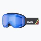 Detské lyžiarske okuliare UVEX Speedy Nova FM S2 blue matt/mirror blue