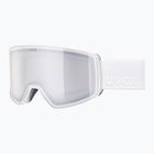 Lyžiarske okuliare UVEX Scenic P S0-S4 white matt/mirror silver/pola