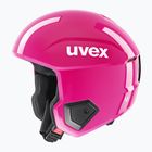 Detská lyžiarska prilba UVEX Race Up pink