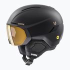 Lyžiarska prilba UVEX Ultimate Horizon MIPS black/black mat