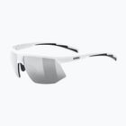 Slnečné okuliare UVEX Aerios Small V white matt/smoke