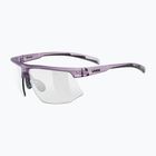 Slnečné okuliare UVEX Aerios Small V purple matt/smoke