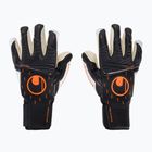 Uhlsport Speed Contact Absolutgrip Finger Surround brankárske rukavice čierno-biele 1112631