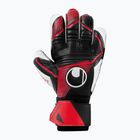 Uhlsport Powerline Soft Pro brankárske rukavice čierna/červená/biela