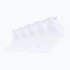 Ponožky Skechers Mesh Ventilation Quarter 5 pairs white/white