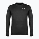 Pánske trekingové tričko Salewa Puez Melange Dry black out melange