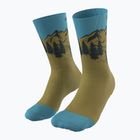 DYNAFIT Stay Fast zelené bežecké ponožky 08-0000071526