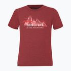 Salewa Simple Life Dry detské trekingové tričko červené 00-0000027774