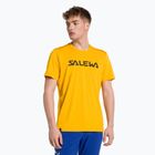 Salewa pánske trekingové tričko Puez Hybrid 2 Dry yellow 27397