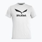 Pánske trekingové tričko Salewa Solidlogo Dry white 00-0000027018