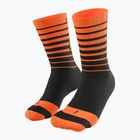 Cyklistické ponožky DYNAFIT Live To Ride čierno-oranžové 8-71746