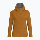 Dámska trekingová mikina Salewa Sarner 2L Wool Fz Hoody golden brown