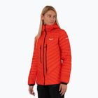 Salewa Ortles Hyb Rds Dwn flame dámska páperová bunda