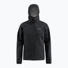 Pánska bunda do dažďa  Salewa Puez Aqua 4 PTX 2.5L black out