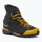 Pánska treková obuv Salewa Ortles Light Mid PTX gold/black