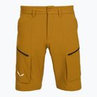 Pánske trekingové šortky Salewa Puez DST Cargo golden brown