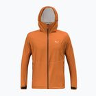 Pánska bunda do dažďa Salewa  Puez Aqua 4 PTX 2.5L burnt orange