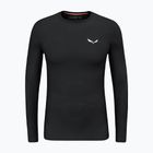 Pánske termoaktívne tričko longsleeve Salewa Cristallo Warm Amr black out